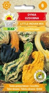 Tekvica okrasná Little Indian semená 2g DEKORAČNÁ OVOCIE Rôznych tvarov