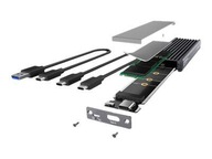 ICY BOX IB-1817MC-C31 Obudowa zewnętrzna dla PCIe NVMe/SATA M.2 SSD USB 3.1