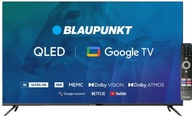 TELEWIZOR QLED BLAUPUNKT 65 CALI 4K UHD HDR GOOGLE TV DOLBY ATMOS HEVC