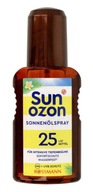 SUNOZON olej na opaľovanie v spreji, stredná ochrana, SPF 25 150 ml