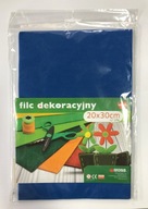 Filc dekoracyjny MONA A4 5 sztuk niebieski 1mm FDM