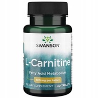 Swanson L-karnitín 500 mg 30 tabliet