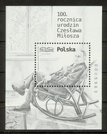 Blok 230 ND ** 100 rocznica urodzin Miłosza (198)