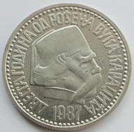 100 Dinar 1987 200. výročie narodenia. filológ Vuka Karadžicia Mincovňa UNC