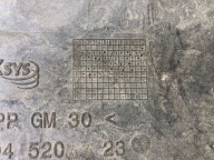 cover below engine MERCEDES W204 A2045203323