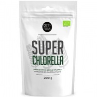 DIET-FOOD Chlorella sproszkowana [algi] (200g) - B