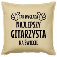 NAJLEPSZY GITARZYSTA poduszka 50x50 prezent