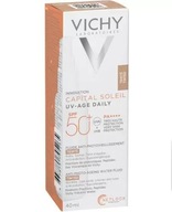 Vichy Capital Soleil UV-AGE Daily Fluid do twarzy SPF 50+ koloryzujący 40ml