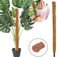 Tyczka kokosowa Palik- Podpora kokos na rośliny- kwiaty 50cm śr.2,5 cm