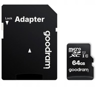Pamäťová karta SDXC M1AA-0640R12 64 GB + Strunové vrecko 4 x 6 cm 1 ks