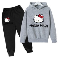 Hello kitty bluzy z kapturem spodnie