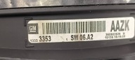 dials clock EU 13333353 OPEL INSIGNIA A