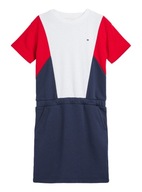 Šaty Tommy Hilfiger dievčenská tepláková súprava 128 cm