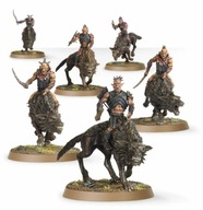 THE HOBBIT Hunter Orcs on Fell Wargs / Middle-Earth