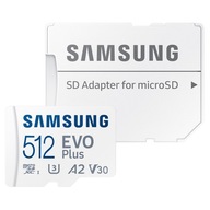 Karta pamięci Samsung EVO Plus 512GB 130 MB/s