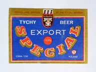 Etykieta Browar Tychy Beer Export Special