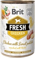 BRIT FRESH Chicken Sweet Potato - Kurczak 400g