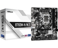 Płyta główna B760M-H/M.2 s1700 2DDR5 DP/HDMI