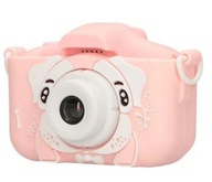 Aparat cyfrowy dziecięcy Extralink kids camera h28 dual pink różowy