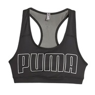 Biustonosz fitness PUMA Mid Impact 4Keeps Graphic PM puma black/concept XL