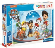 Puzzle PSI PATROL 24 Elementy MAXI Clementoni Super Color 3+