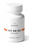 Vitamín D3 + K2 MK7 - 2000IU - Vegánsky