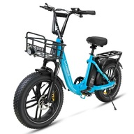 Elektrický bicykel Samebike C05PRO-IT 500W 13Ah 20 palcov Skladací Fat Tire