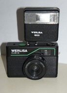 Klasyk aparat analogowy WERLISA CLUB 35 + lampa
