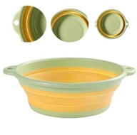 ÖSSZECSUKHATÓ SZILIKON KONYHAI TÁL UNIVERZÁLIS TÖBBFUNKCIÓS 10L