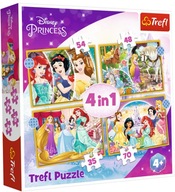 Puzzle 4w1 Szczęśliwy dzień TREFL 34385