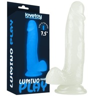 7.5''Realistyczne dildo świecące w ciemności