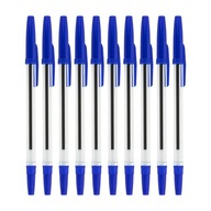 Długopis kulkowy niebieski zestaw komplet 10 szt