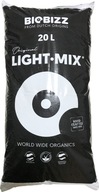 BIOBIZZ LIGHT-MIX 20L, Organiczna ziemia kwiatowa z perlitem, pH 6.2 EC 1.2