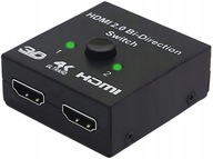 ROZDZIELACZ SPLITTER HDMI 1X2 4K*2K 3D FULL HD SWITCH