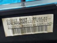 dials clock VW POLO 6N1 1.4 B 6N0919860T