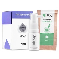 Olejek konopny CBD 5% certyfikowany 500mg + GRATIS