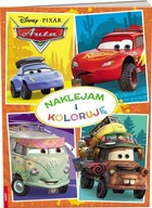 DISNEY PIXAR AUTA NAKLEJAM I KOLORUJĘ NAK-9113 KSI