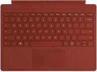 Klawiatura Microsoft Surface Pro 7 Signature Type Cover Poppy Red Alcantara
