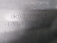 SUPPORT PANEL FOR RADIATORS COVER SUPPORTS OF A LOCK AUDI A4 B8 8K0807081B