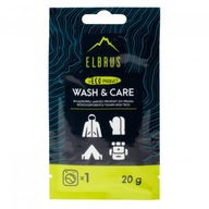 Čistiaci a prací prostriedok Elbrus WASH & CARE 20g pre nepremokavé tkaniny