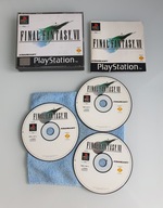 Final Fantasy VII PSX PS1 KOMPLETNA PLAYSTATION 1 3XA