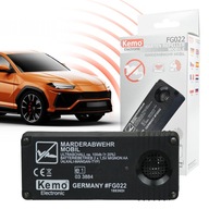 KEMO FG022 batériový odpudzovač hlodavcov KUN 2x1,5V AA ultrazvuková batéria