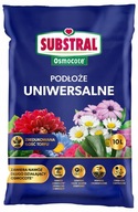SUBSTRAL UNIVERZÁLIS TÁPTALAJ 10l OSMOCOTE MŰTRÁGYÁVAL