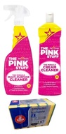 Zestaw środków czyszczących The Pink Stuff 2 sztuki + GRATIS zmywaki