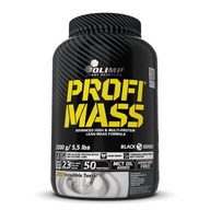 OLIMP PROFI MASS 2500g BIELKOVINY BCAA VITAMIN MCT GAINER banán