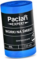 Worki na Śmieci PACLAN EXPERT z Uszami 35L 150 szt