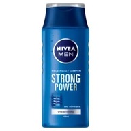 NIVEA MEN Szampon do włosów regenerujący STRONG POWER, 400 ml