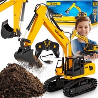 TÁVIRÁNYÍTÓS LÁNCTALPAS KOTRÓGÉP RC JÁTÉK TÁVIRÁNYÍTÓVAL 9 CSATORNÁS 1:24