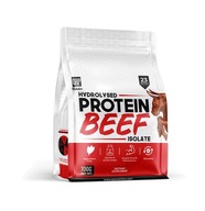 Bielkovinový izolát QRP NUTRITION Beef Protein 700g Biela čokoláda