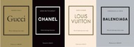 Balenciaga Gucci Chanel Vuitton pakiet 4 książki